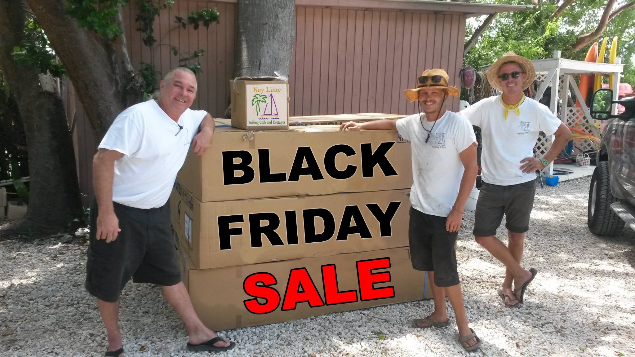 Black Friday Sale is ON! | Key Lime Sailing Club and Cottages